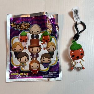 Willy Wonka Figural Bag Clip